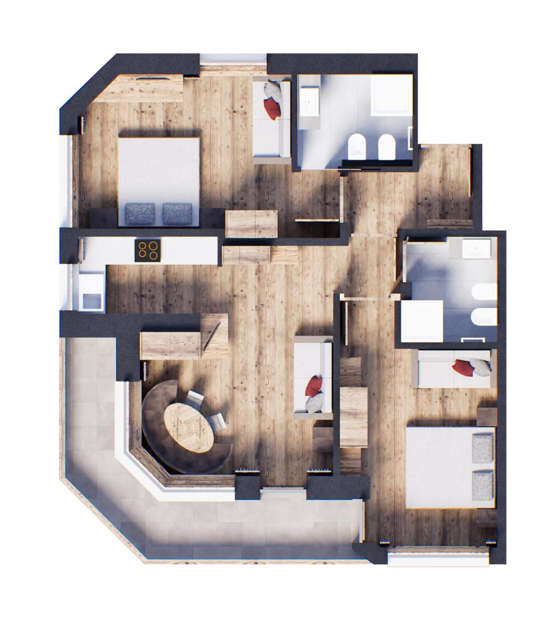 Apartments Burvel 塞尔瓦迪加尔代纳山谷 客房 照片